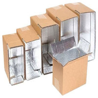 Doublure de boîte isotherme pour l'expédition de produits congelés, froids et chauds – Cartons isolants pour la livraison