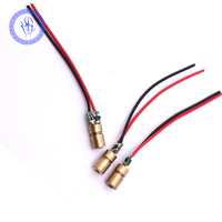 Module Laser rouge, lot de 2, 650nm, 10mw, focus, 3-5V, lumière rouge