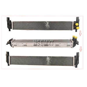 Glossy อินเตอร์คูลเลอร์หม้อน้ำสำหรับ A1 1.4 1.6 TDI 6R0 145 805 E 6R0 145 805 H 6C0 121 <span class=keywords><strong>253</strong></span> B 6C0121253B 6R0145805E 6R0145805H - Product Image 1