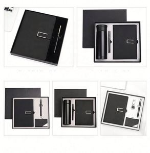 Custom Logo Promotional <b>Notebook</b> Gift 2Pcs Corporate Business Gifts <b>Set</b> for Executives Men - Product Image 5