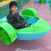 QIQU 3-Jahres-UV-beständiges Trainings-Wasserfahrrad für Schwimmbäder mit Vorwärts- und Rückwärtslauf und Handkurbel