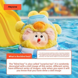 Heyone <span class=keywords><strong>2025</strong></span> Đen chơi emodo sang trọng động vật thành phố bí ẩn hộp bao gồm các nhân vật đông lạnh hợp thời trang để chơi và trang trí - Product Image 2