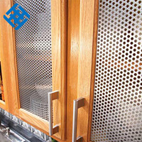 Tôle perforée décorative Garde-corps en tôle d'aluminium perforée Mesh avec usine en Chine