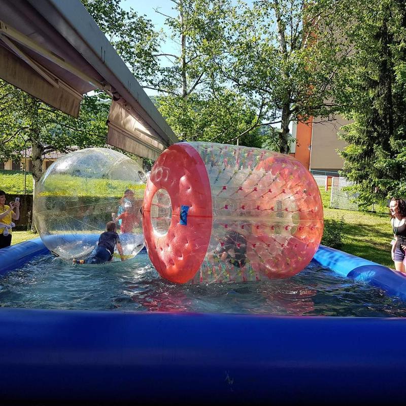 Custom Water Toy Human Roll Inside