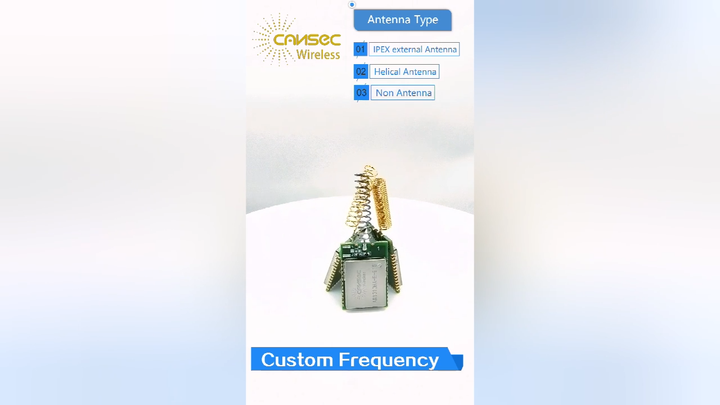 CANSEC AN1310UA-E CC1310 RF Module, CE FCC Certified, 868Mhz/915Mhz IoT ...