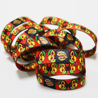 Vente flash - Bracelets élastiques de luxe personnalisés écologiques et élégants / Bracelet en polyester pour activités de plein air avec logo personnalisé