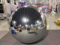 Tente sphérique gonflable réfléchissante en PVC brillant Funcity, facile à installer, idéale pour la décoration de Noël, de mariages et de fêtes