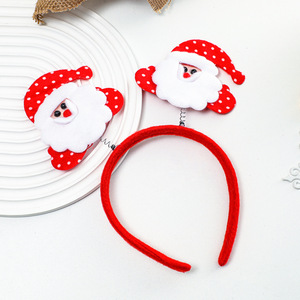Giáng sinh tóc ban nhạc Headband Set-vải chất liệu bán buôn có sẵn - Product Image 6