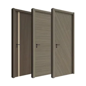 Supplier Indoor Wooden Doors Latest Design Modern Home Door Modern Interior Room Door For House