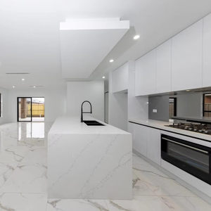 Chất Lượng Cao Không Có Silicon Cho Úc Phong Cách Hiện Đại Silica Miễn Phí Hỗ Trợ Kỹ Thuật Tùy Biến Thạch Anh Đảo Nhà Bếp - Product Image 4