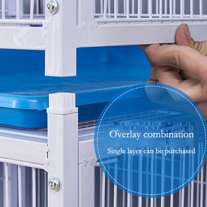 Heavy Duty Stackable Metal Bird Breeding <strong>Cage</strong> System Commercial With Breeding Box Nest for Pigeon Canary Finch Wholesale Price - Product Image 5