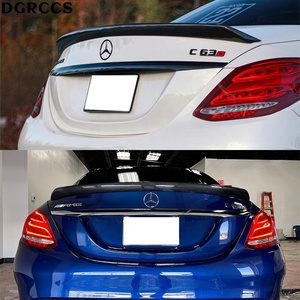 For C-Class W205 4Door Sedan ED1 Style Carbon Fiber <b>Rear</b> <b>Spoiler</b> Trunk Wing 2013-2022 Carbon Fiber - Product Image 6