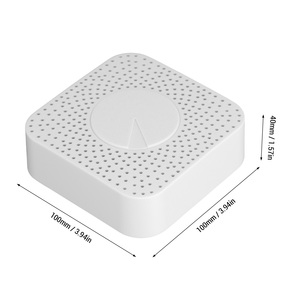 בודק איכות אוויר חכם עם בקרת אפליקציית WiFi, גלאי CO2 עבור HCHO, VOC, טמפרטורה, לחות, PM2.5, מתח <span class=keywords><strong>DC</strong></span> 5V - Product Image 2