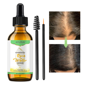 SEFUDUN 60ml <strong>Fermented</strong> Rice Water Loss Treatment Hair Growth Oil Serum <strong>Best</strong> Hair protection Serum for Black Hair - Product Image 3