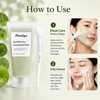 Masque Nettoyant en Argile Personnalisé OEM, Centella Kaolin, Nettoyage en Profondeur, Affinage des Pores, Masque Nettoyant Doux en Argile pour l'Acné