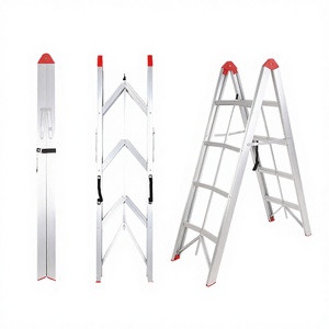 7 Step A Type Household <b>Ladder</b> Lightweight Foldable Anti Slip Aluminum Alloy Safety <b>Ladder</b> OEM For Home Indoor Attic Use - Product Image 2