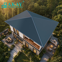 Maison modulaire préfabriquée AKAY, combinaisons flexibles, panneaux sandwich, mini-maison préfabriquée pour projets de construction