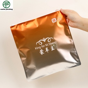 Empaque de Ropa Interior Térmica de Alta Gama con Logotipo Personalizado, Bolsa para Suéter, Aluminizado Degradado Esmerilado, Bolsa con Cierre de Tres Lados - Product Image 3