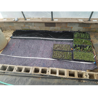 Taille découpable non tissé aiguille feutre matériel réutilisable respirant jardin/serre plante arrosage tapis capillaires pour l'horticulture