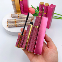 Emballage végan Mascara de marque privée imperméable à l'eau allongeant le mascara noir longue durée