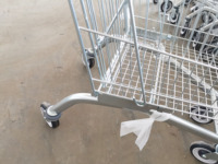 Chariot de courses DIKA TROLLEY pliable en gros, personnalisé, en PP zingué, avec roues en PU