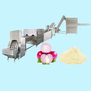 AICNPACK Automatic Ginger Garlic Dry Onion Powder Making Machine Production Line