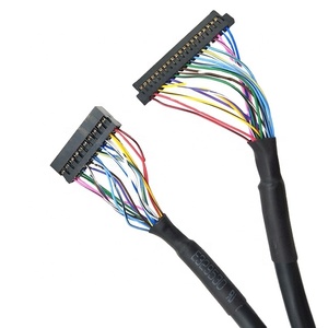 FI-S20S cable a placa hembra 20 pin pbt gf30 para conector eléctrico a dupont BLD2-20 2,0mm 2 filas 2 * 10pin lvds cable - Product Image 4