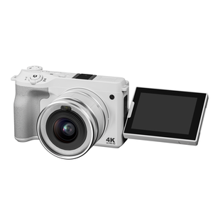Nouvelle caméra numérique 4K 64MP avec zoom optique 10x, mise au point automatique, prise en charge du micro externe, caméscope pour vlogging, streaming en direct, caméra vidéo - Product Image 1