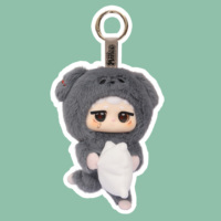 Articles très vendus de la marque Miiloo : Ensemble de 12 cm de peluches chat Snoozy Me avec visages mignons, incluant des boîtes de présentation
