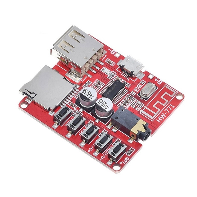 Power Amplifier Board Audio Receiver Module Car Speaker Production Board Refitting Small DIY Motherboard MP3