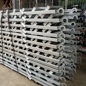 铝制阶梯折叠脚手架单直梯多位置脚手架阶梯 - Product Image 6