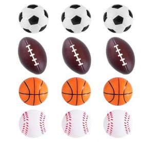 Ballon anti-stress en mousse PU personnalisé avec logo promotionnel, ballon de rugby, ballon de football américain, jouet anti-stress - Product Image 2