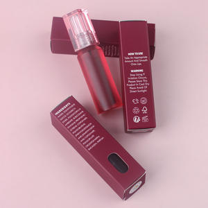 Teinture à lèvres à haute pigmentation, fini mat, label privé, végan, longue tenue, glaçage mat, anti-bavures, <span class=keywords><strong>rouge</strong></span> à lèvres velours pour le maquillage des lèvres - Product Image 4