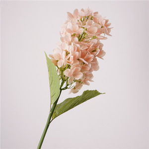 Flor de Hortensia Artificial Realista de Primera Calidad, Tallo de Hortensia de Seda con Tacto Suave 3D en Blanco, <span class=keywords><strong>Rosa</strong></span> y Morado para Accesorios de Fotografía - Product Image 2