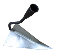 Bêche triangulaire en acier au manganèse pour l'agriculture, à bon prix, pour le désherbage du jardin, outil de jardinage pour un désherbage efficace
