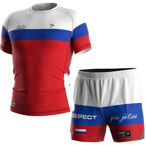 กางเกงออกกำลังกายเอลีทระดับสูง ดีไซน์ลายธงชาติ ผลิตจากวัสดุที่ระบายอากาศได้ดี ทนทาน และยืดหยุ่น - Product Image 2