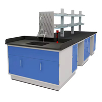 Meubles de laboratoire modernes, bancs de travail, tables de laboratoire pour agents chimiques à haute densité, pour hôpitaux et écoles