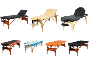 Cambodia Fabriek Lichtgewicht Draagbare Verstelbare Houten Opvouwbare Spa Massage Bed Comfortabele Salon Hotel Gezichtshouder - Product Image 5