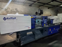 Mesin Cetak Injeksi Plastik Horizontal Otomatis Listrik Haiti MA90 Tons, Mesin Injeksi Kecil untuk PET PC PP ABS dengan Motor Inti dan PLC