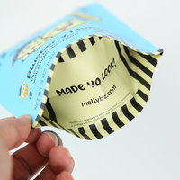 Sachet latéral personnalisé en aluminium et plastique pour emballage de miel, thé, café, lait en poudre