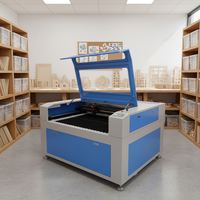 Nouvelle machine de découpe et de gravure au laser CO2 numérique automatique pour papier, MDF, plastique, caoutchouc, acrylique, cuir - Facile à utiliser