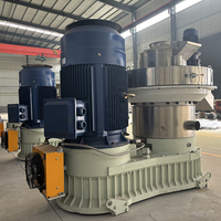 Machine à granulés de carburant biomasse haute capacité 1-2 t/h ligne de production de granulés de bois à vendre avec CE