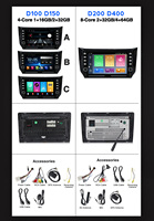 Autoradio Android 9, MEKEDE-D ", 4 cœurs, 1 go/16 go, WIFI, GPS, BT, 4 go, lecteur DVD, Audio/vidéo, stéréo, avec commandes au volant, pour voiture Nissan synapse B17, Sentra (2012, 2017)