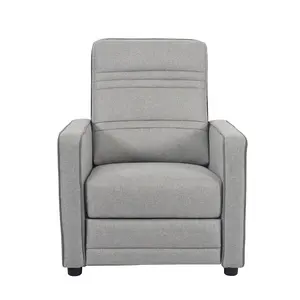 Sofá de tela clásica, sillón individual, asiento moderno, para cine en casa y oficina