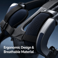 Exosquelette électrique pour genou en fibre de carbone, robot d'assistance à la marche IA pour la randonnée, l'escalade, le cyclisme, amélioration de la force des jambes