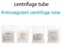 Tubo de Centrífuga Anticoagulante EDTA-K2 - Tubo EP de Grado Médico para Recolección de Muestras de Sangre y Pruebas de Laboratorio (1.5ml/2ml/5ml)