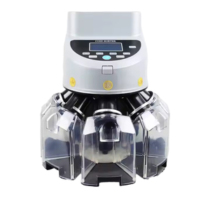 Professionelle automatische USD-Münzzählmaschine mit LED-Anzeige und Münzwickler/-rolle für 100 Arten von münzbetriebenen Spielen - Product Image 1
