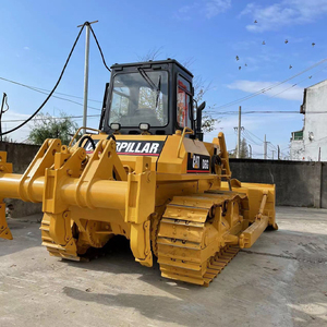 รถดันดินตีนตะขาบ Cat D6G มือสอง สีเหลือง ขายดี พร้อมเครื่องยนต์ไฮดรอลิกและชิ้นส่วนหลักอื่นๆ อุปกรณ์ก่อสร้างสำหรับงานหนัก - Product Image 5