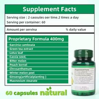 Offre Spéciale : 60 Capsules Minceur Naturelles pour le Contrôle du Poids, Complément Alimentaire qui Favorise le Métabolisme des Graisses et la Régulation de l'Appétit