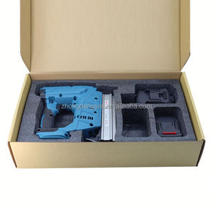 Pistola de Clavos Eléctrica de Alta Eficiencia para Trabajos en Madera, Grado Industrial, con Batería, Herramienta de Grapado para Estructuras de Acero - Product Image 3